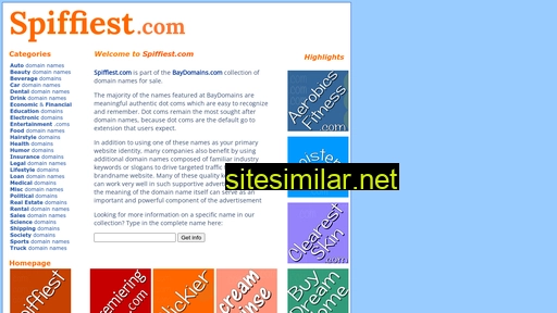 spiffiest.com alternative sites