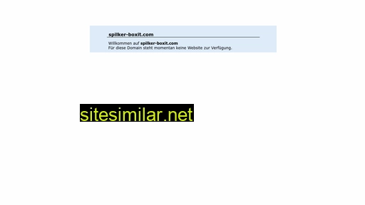 spilker-boxit.com alternative sites
