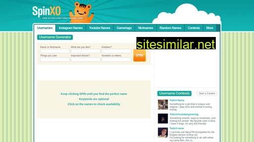 spinxo.com alternative sites