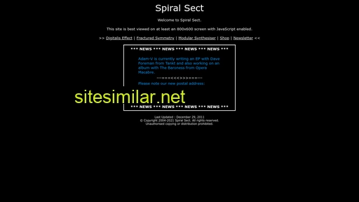 spiralsect.com alternative sites