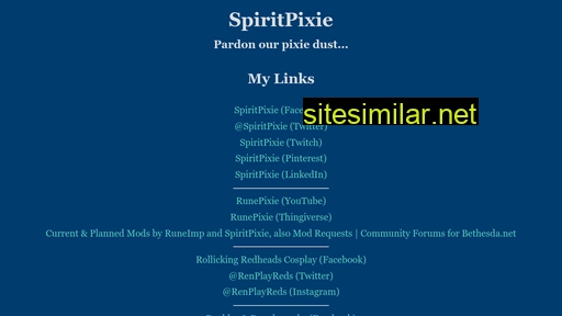 Spiritpixie similar sites