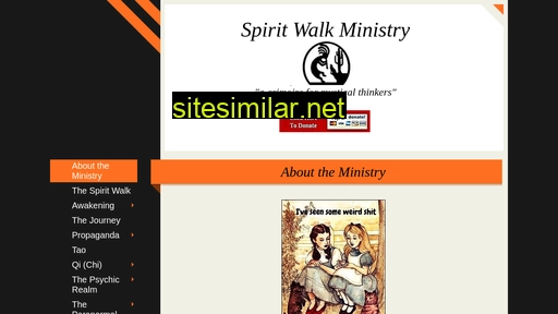 spiritwalkministry.com alternative sites