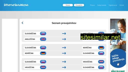 spletni-slovar.com alternative sites