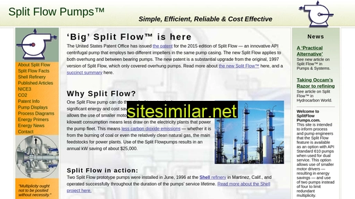 Splitflowpumps similar sites