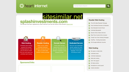 splashinvestments.com alternative sites