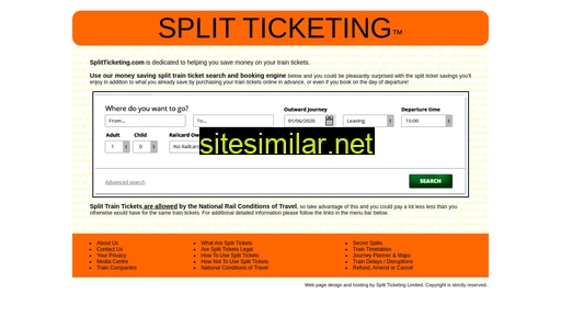 splitticketing.com alternative sites