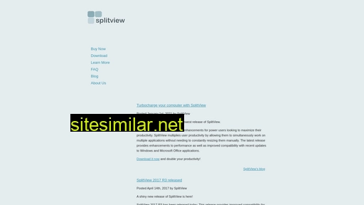 Splitview similar sites