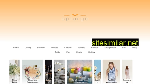 splurge-shop.com alternative sites