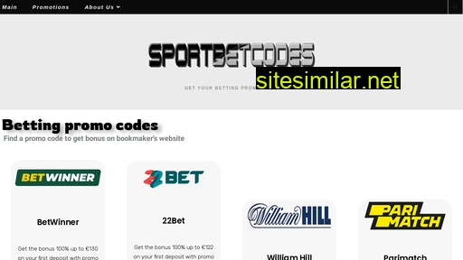 Sportbetcodes similar sites