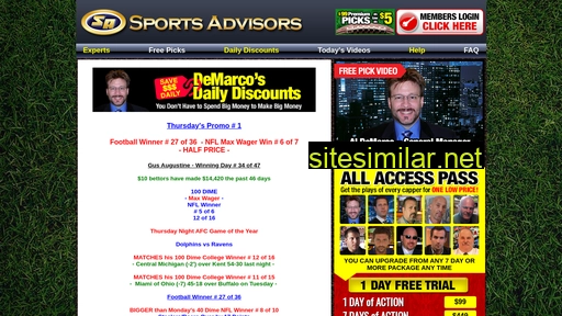 sportsadvisors.com alternative sites