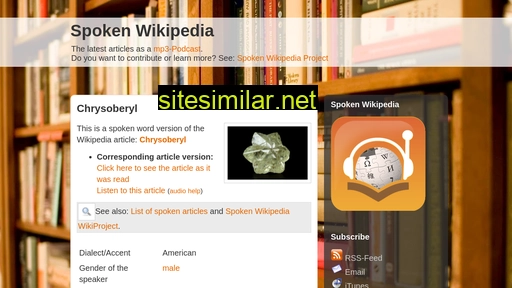 spokenwikipedia.blogspot.com alternative sites