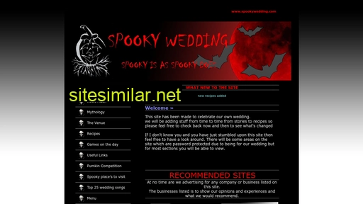 spookywedding.com alternative sites