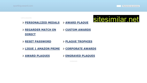 Sporting-award similar sites
