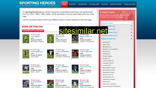 sporting-greats.com alternative sites