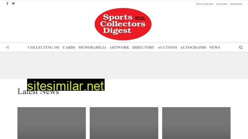sportscollectorsdigest.com alternative sites