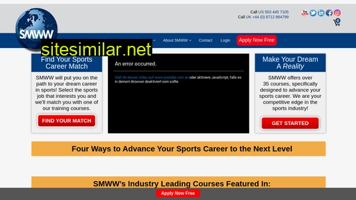 Sportsmanagementworldwide similar sites