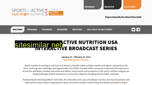 sportsnutritionsummit-usa.com alternative sites