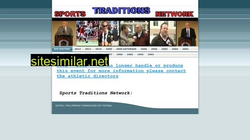 Sportstraditionsnetwork similar sites