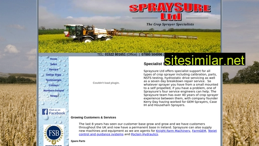 spraysure.com alternative sites