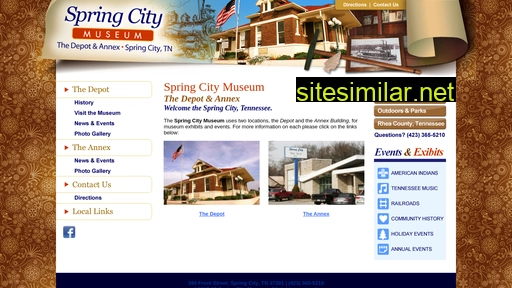springcitymuseum.com alternative sites