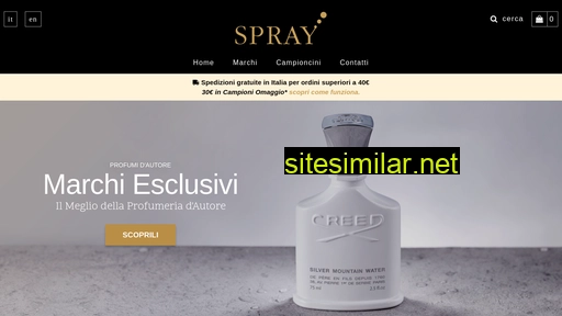 sprayparfums.com alternative sites