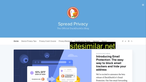spreadprivacy.com alternative sites