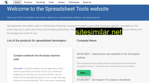 spreadsheettools.com alternative sites
