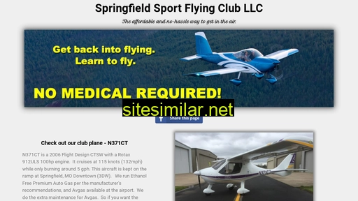 springfieldsportflyingclub.com alternative sites