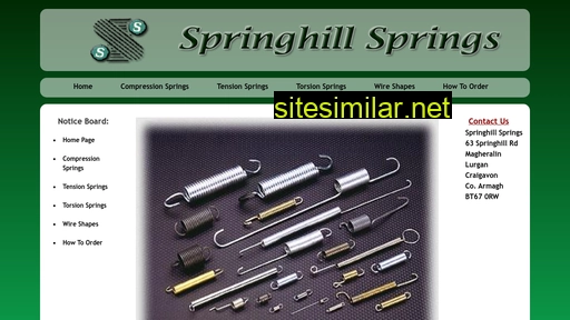 springhillsprings.com alternative sites
