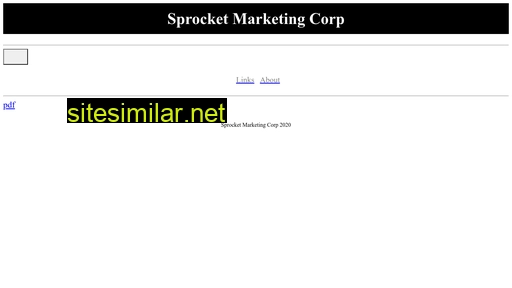 Sprocketmarketingcorp similar sites