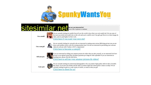 spunkywantsyou.com alternative sites