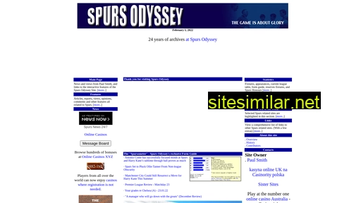 spursodyssey.com alternative sites
