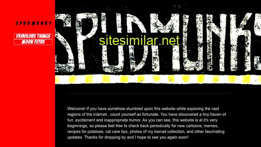 spudmunky.com alternative sites