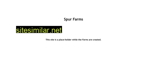 spurfarms.com alternative sites