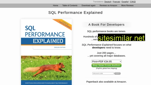 sql-performance-explained.com alternative sites