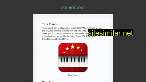 squarepoet.com alternative sites