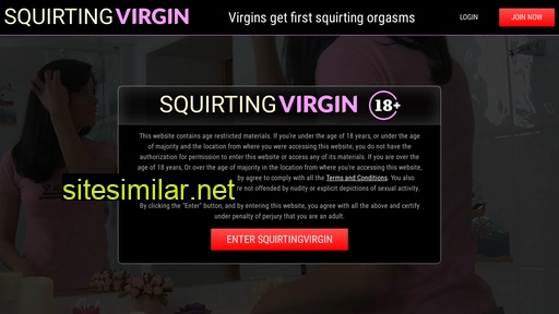 squirtingvirgin.com alternative sites