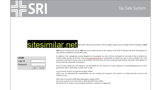 sri-taxsalesystem.com alternative sites