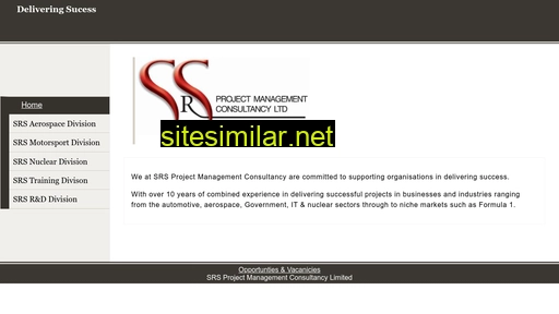 srsprojectmanagement.com alternative sites