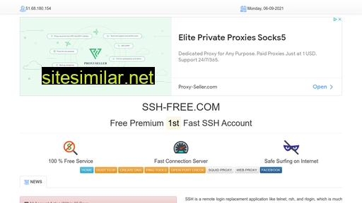 Ssh-free similar sites