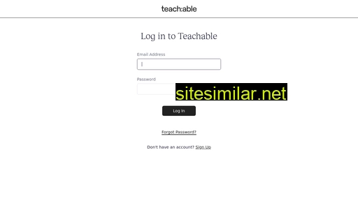sso.teachable.com alternative sites