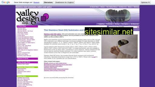 stainlesssteelsubstrates.com alternative sites