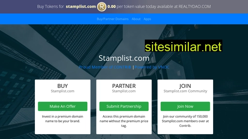 Stamplist similar sites
