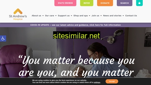 standrewshospice.com alternative sites