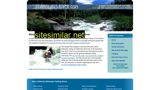 Stanislaus-river similar sites