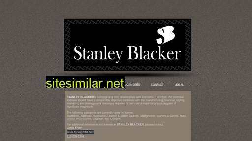 Stanleyblacker similar sites