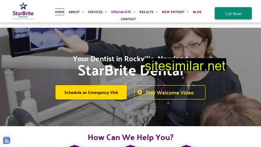 starbritedentalrockville.com alternative sites