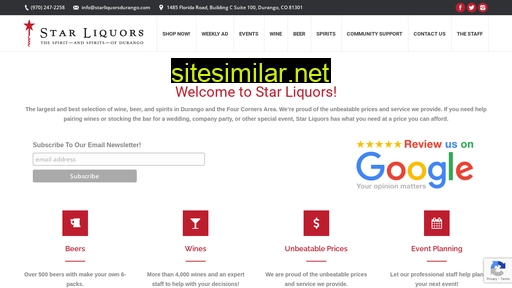 starliquorsdurango.com alternative sites
