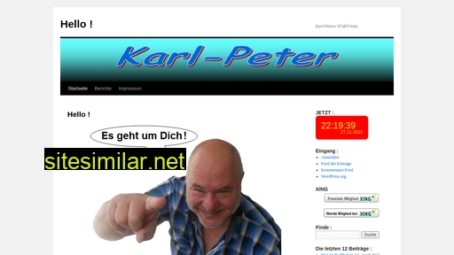 startblog.karl-peter.com alternative sites