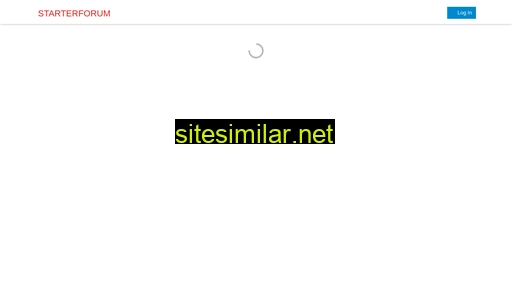 Starterforum similar sites